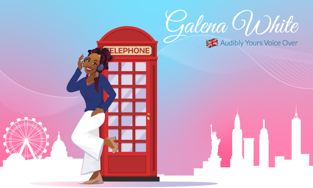 Galena White Audibly Yours Voice Over Mobile Responsive