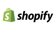 Logo of Shopify, a company Galena White has voiced narration or commercial-style content for via a production partner.