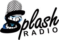 Logo of Splash Radio, a station Galena White has provided broadcast voiceover work for.